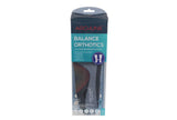 Archline Orthotic Insoles Balance Full Length (Unisex) Plantar Fasciitis Foot Pain Relief