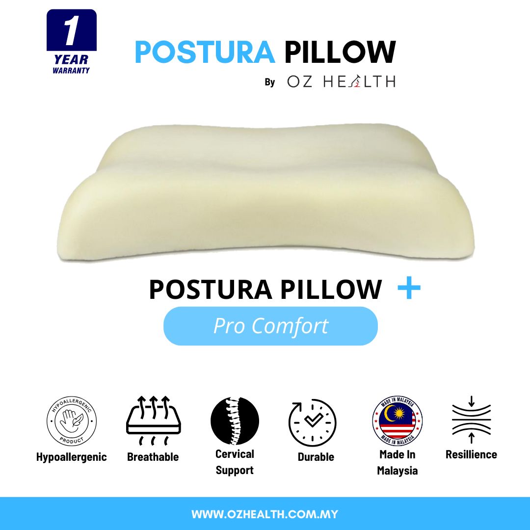 Postura Pillow by Oz Health - Pro Comfort