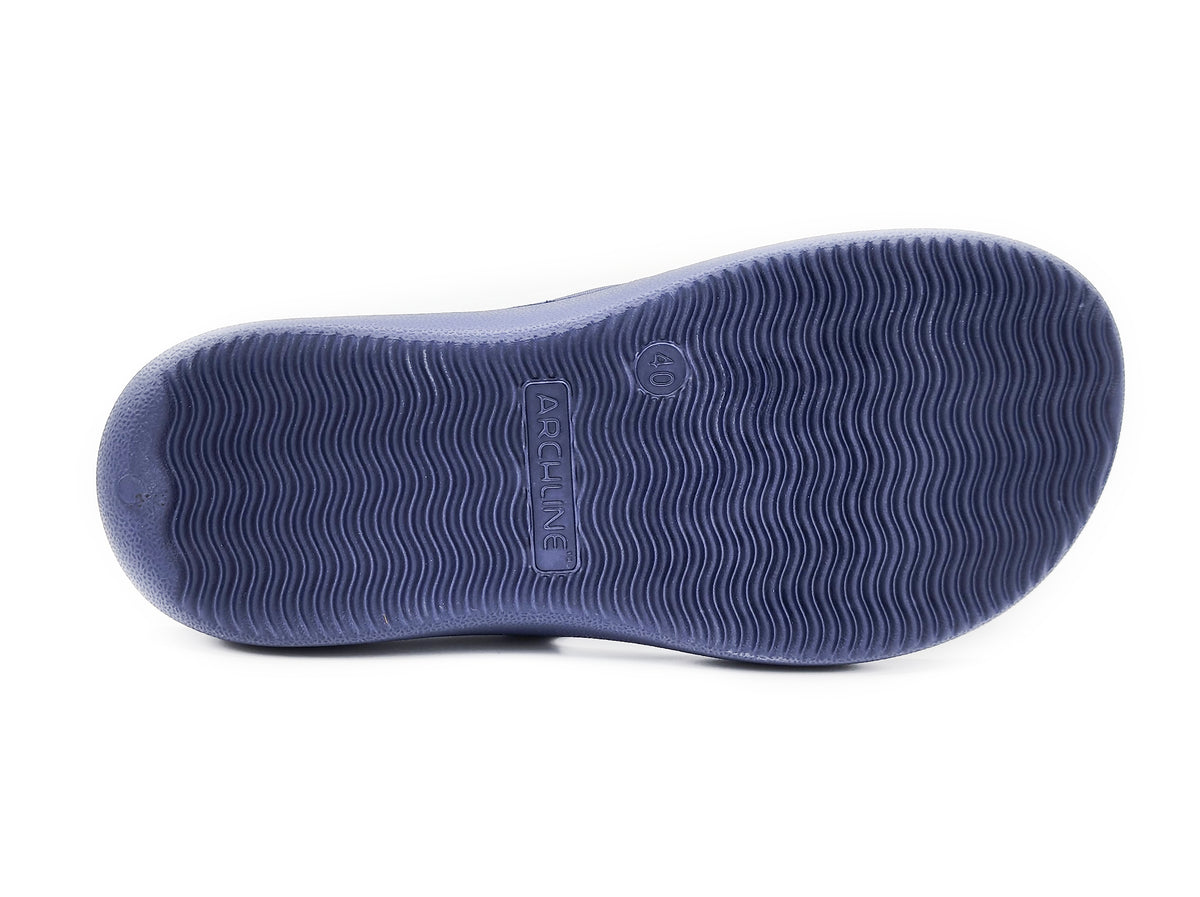 Archline Rebound Orthotic Thongs - NAVY by Archline – photo 5