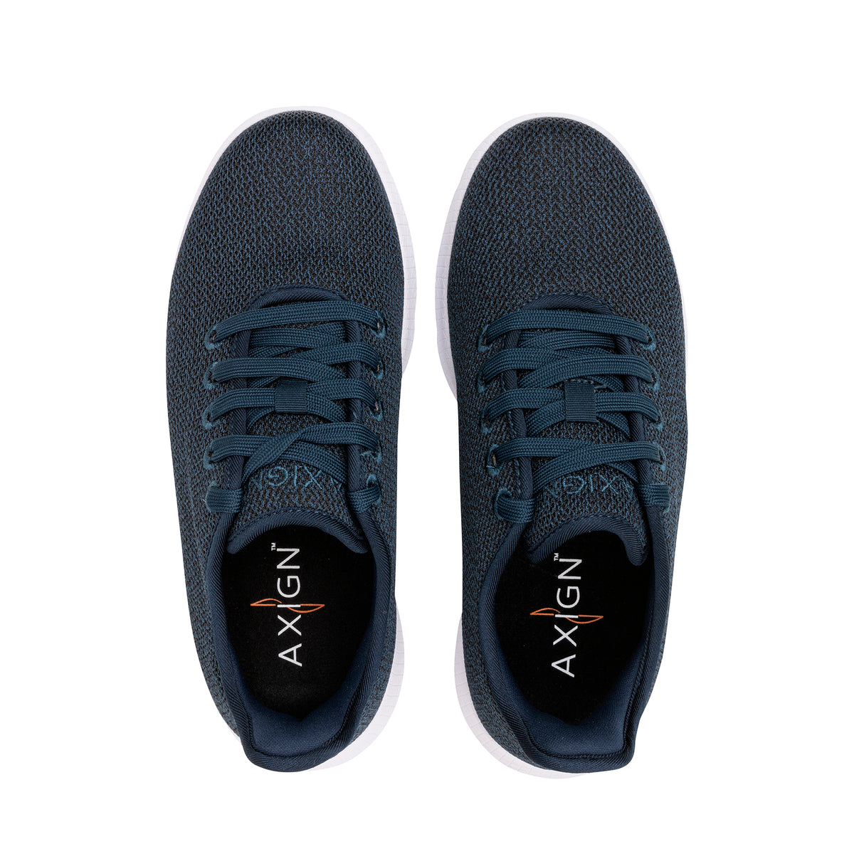 Axign River Lightweight Casual Orthotic Shoe - Navy by Axign – photo 3