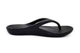 Archline Rebound Orthotic Thongs - BLACK by Archline – photo 4