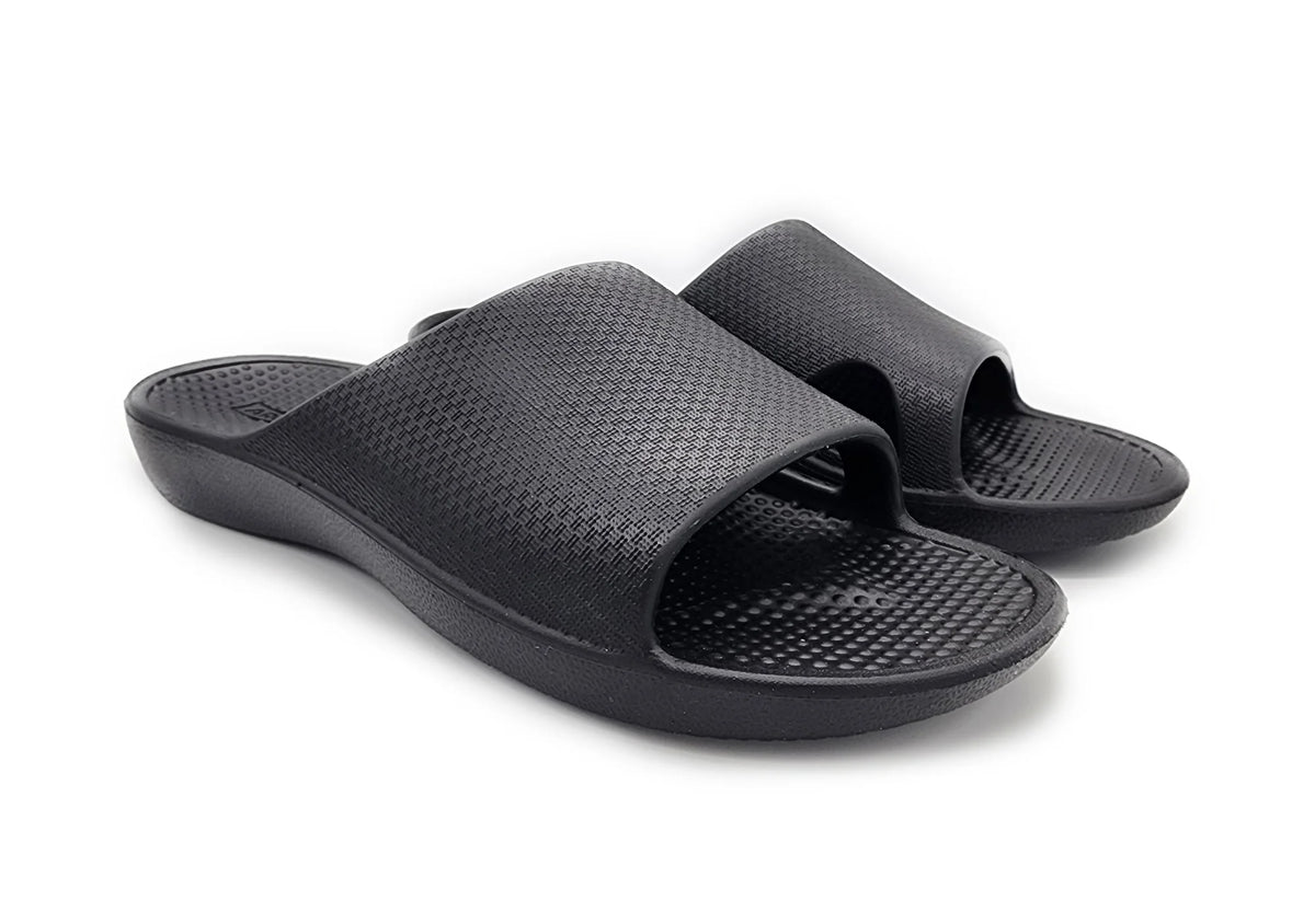 Archline Rebound Orthotic Slides - BLACK by Archline – photo 3