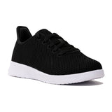 Axign River Lightweight Casual Orthotic Shoe - Black with White Sole by Axign – photo 5