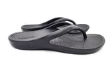 Archline Rebound Orthotic Thongs - Black