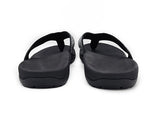Axign Premium Bling Orthotic Thongs - Black