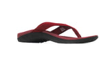 Axign Premium Orthotic Flip Flops Red