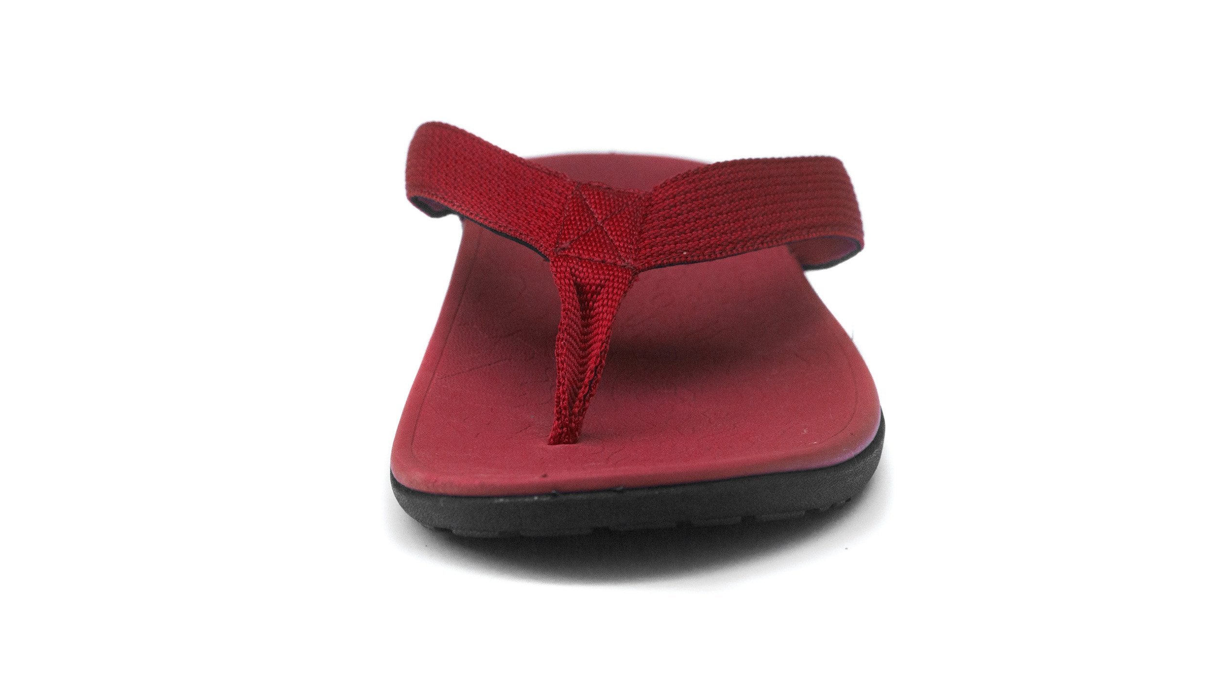 Axign Premium Orthotic Flip Flops Red