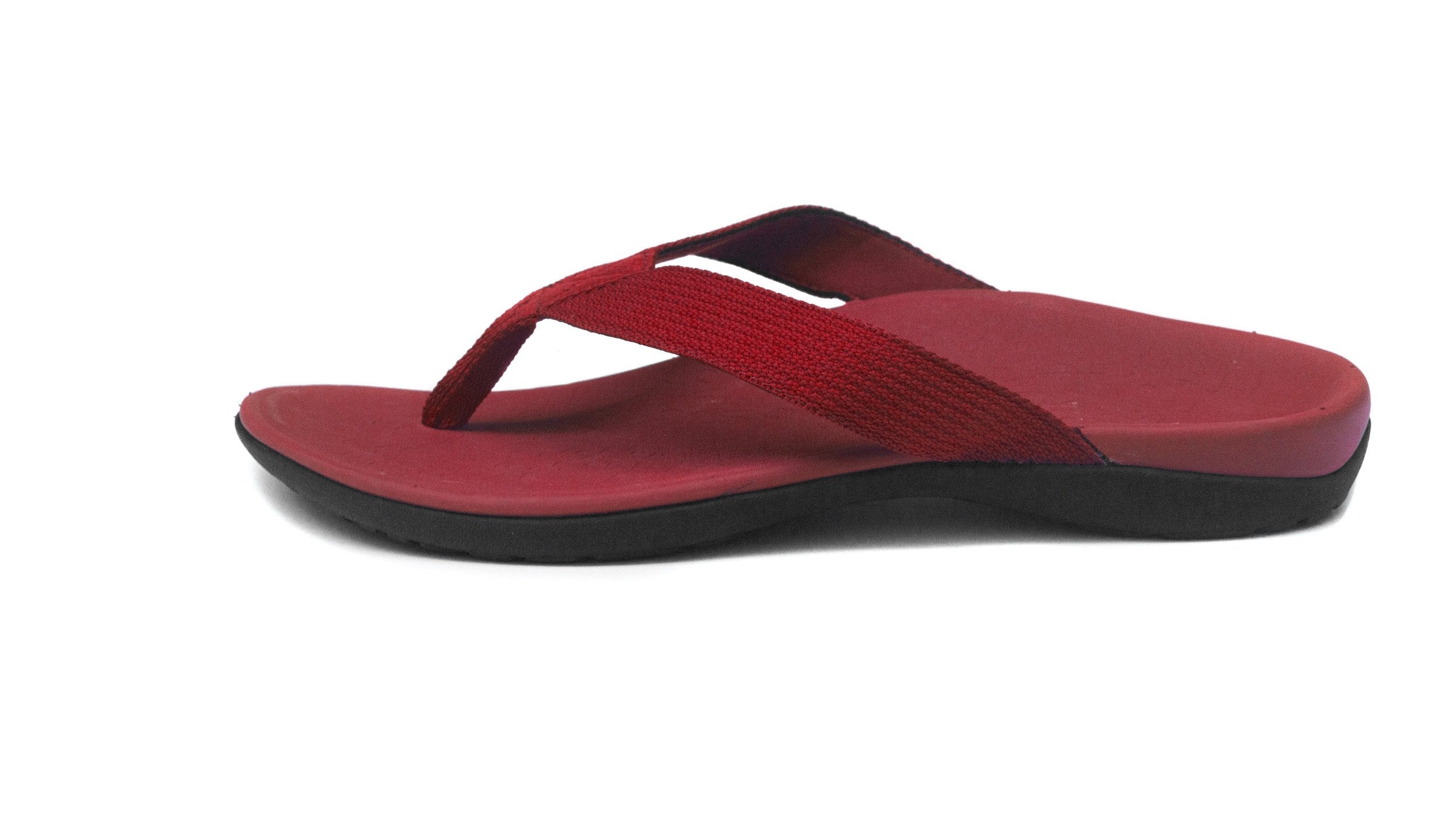 Axign Premium Orthotic Flip Flops Red