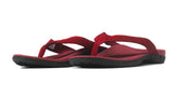 Axign Premium Orthotic Flip Flops Red