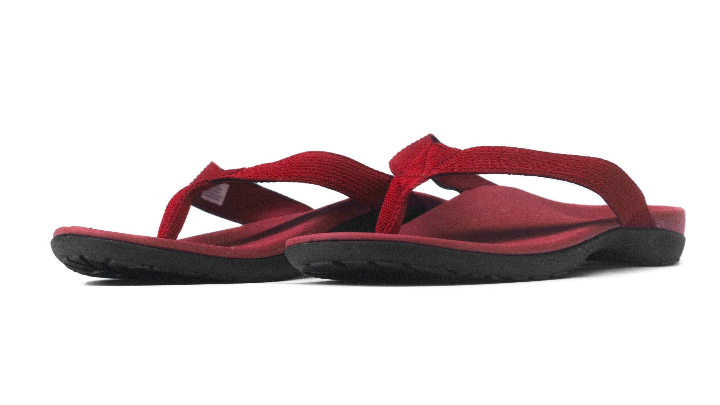 Axign Premium Orthotic Flip Flops Red