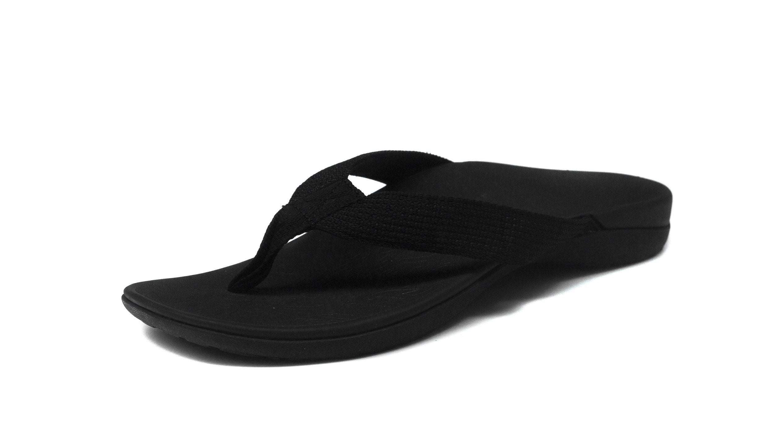 Axign Premium Orthotic Flip Flops Black