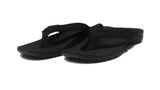 Axign Premium Orthotic Flip Flops Black