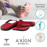 AXIGN ORTHOTIC FLIP FLOPS – RED by Axign – photo 1