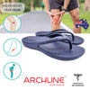 Archline Rebound Orthotic Thongs - NAVY by Archline – photo 1