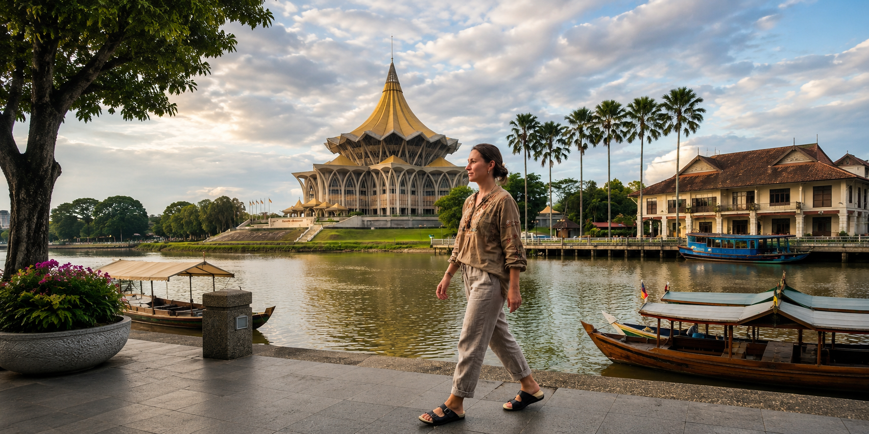 OZHealth Kuching waterfront hero