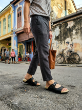 Bendigo Arch Support Sandals- Black
