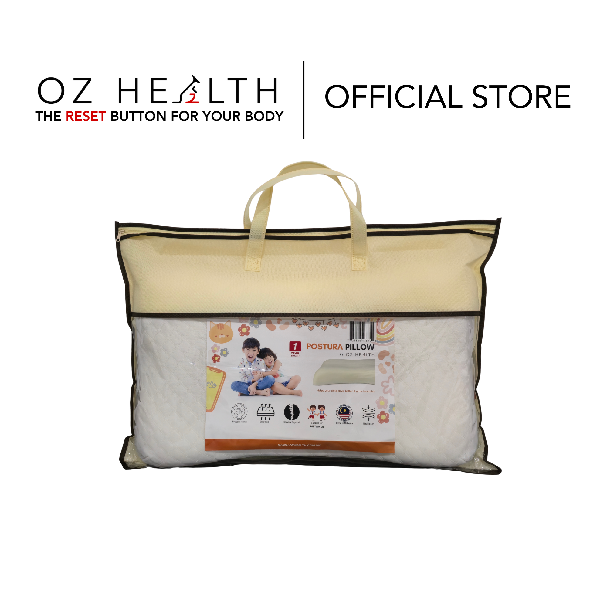 Postura Pillow by OzHealth - PRO KidZ