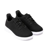 Axign River Lightweight Casual Orthotic Shoe - Black with White Sole by Axign – photo 1