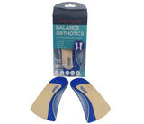 Archline Orthotic Insoles Slimline 3/4 Length (Unisex) Plantar Fasciitis Foot Pain Relief