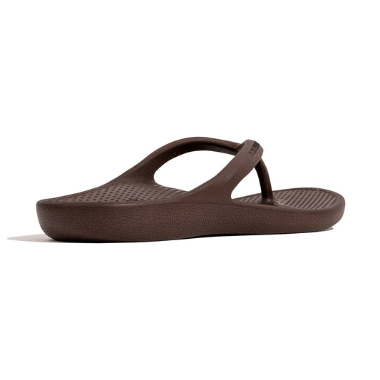 Archline Rebound Orthotic Thongs - BROWN