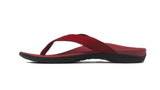 Axign Premium Orthotic Flip Flops Red