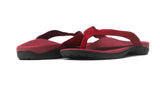 Axign Premium Orthotic Flip Flops Red