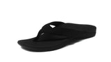 Axign Premium Orthotic Flip Flops Black