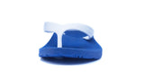 Archline Kids Orthotic Flip Flops Blue/White