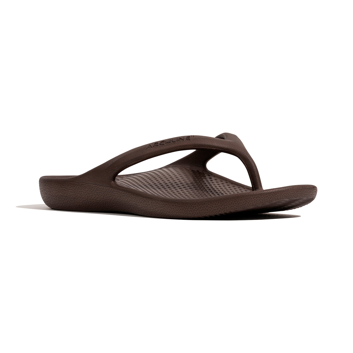 Archline Rebound Orthotic Thongs - BROWN