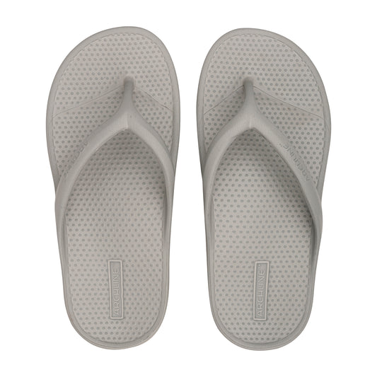Archline Rebound Orthotic Thongs - GREY