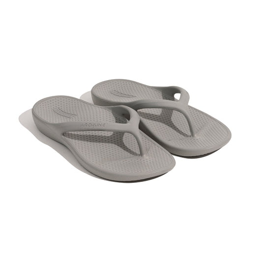 Archline Rebound Orthotic Thongs - GREY