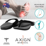 AXIGN ORTHOTIC FLIP FLOPS – GREY WITH BLACK by Axign – photo 1