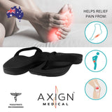 AXIGN ORTHOTIC FLIP FLOPS – BLACK by Axign – photo 1