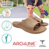 Archline Rebound Orthotic Slides - PUTTY by Archline – photo 1